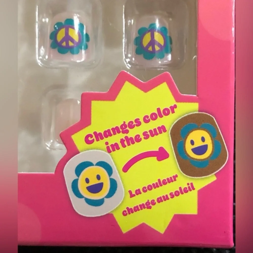 24piece color changing‎ press on nails new